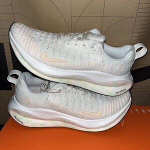 NEW Nike Reactx Infinity Run 4 Sail-Crimson-Vapor Green Womens Size 8 HJ7666-133